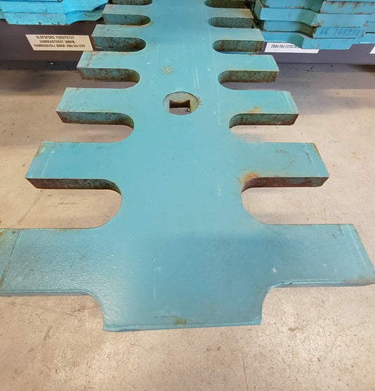 Hammasterä, suora 200x16x1220/305mm hammasväli 30mm HB500 Borox